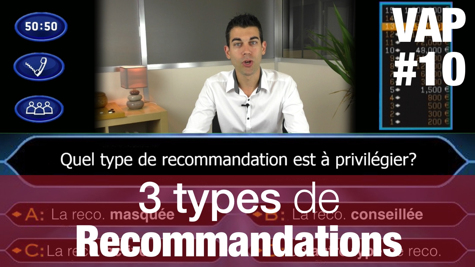 3 types de recommandations pour développer son business